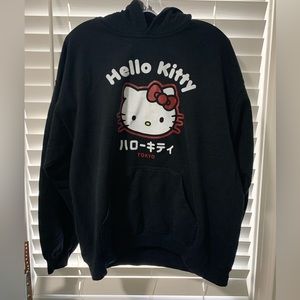 LIMITED EDITION HELLO KITTY VINTAGE HOODIE SIZE LARGE